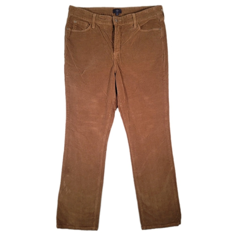 NYDJ Not Your Daughters‎ Jeans 16 Brown Corduroy Straight Stretch Made in USA